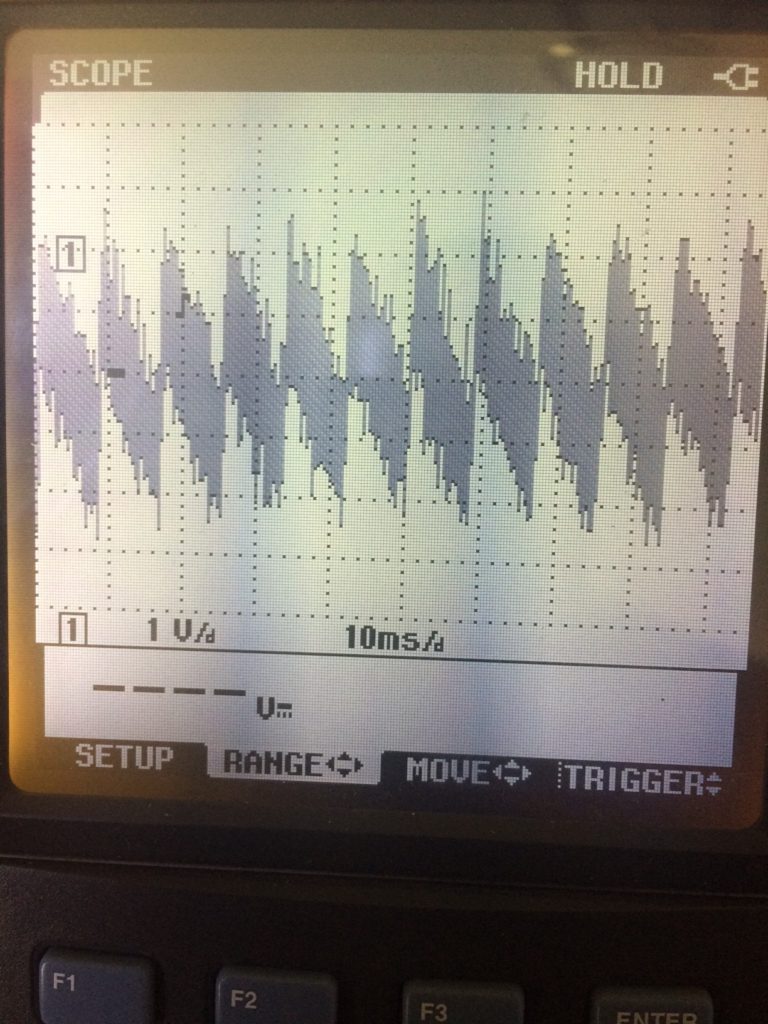 DC Voltage Ripple-As seen on oscilloscope