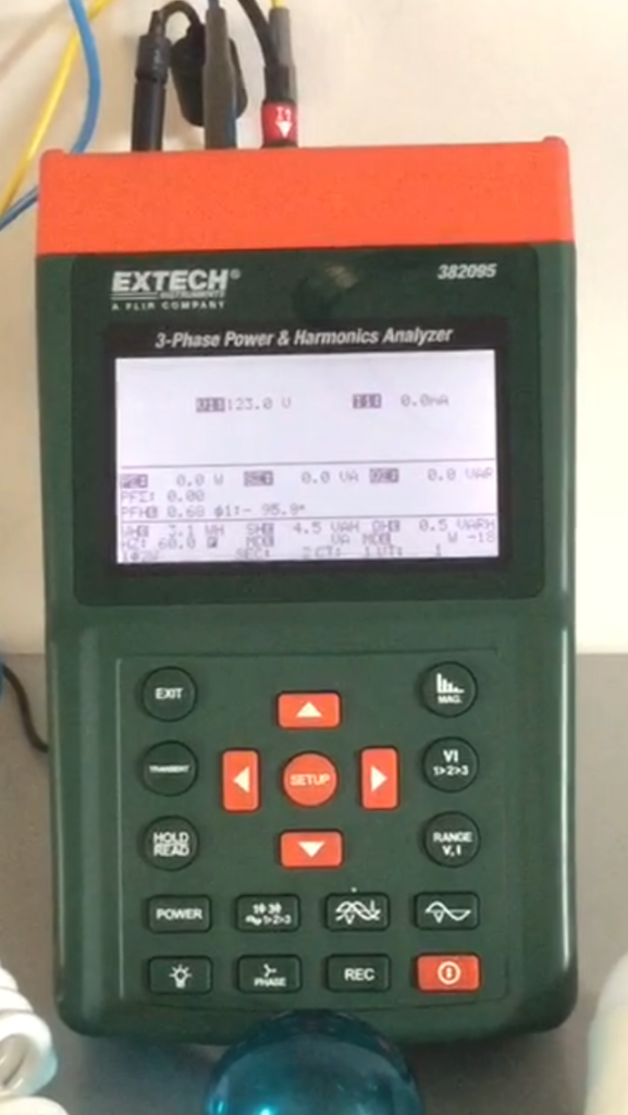 Power quality meter that can provide reactive power