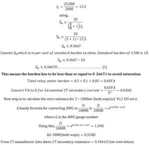 CURRENT TRANSFORMER SATURATION – Voltage Disturbance