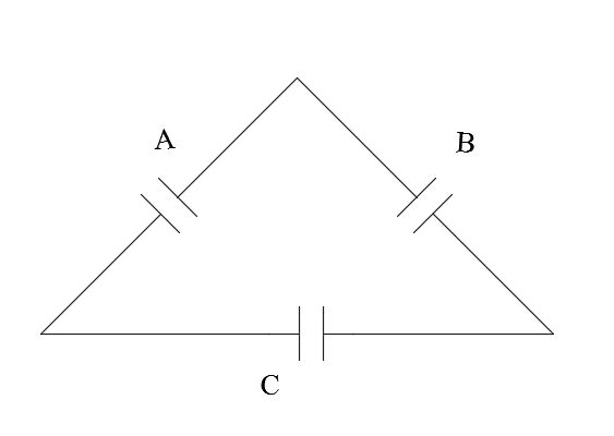 Delta connection of capacitors