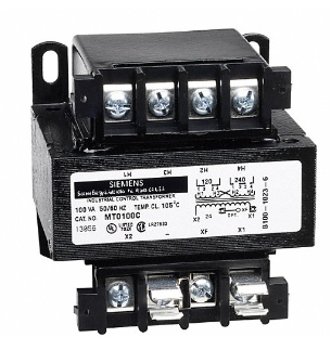 Example of a control power transformer [Siemens]
