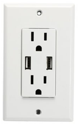 Receptacles are often series connected
